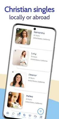 Christianical, dating chat app android App screenshot 0