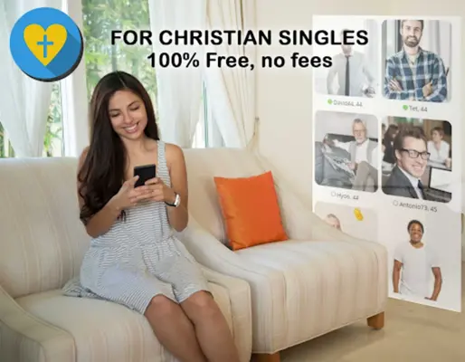 Christianical, dating chat app android App screenshot 7